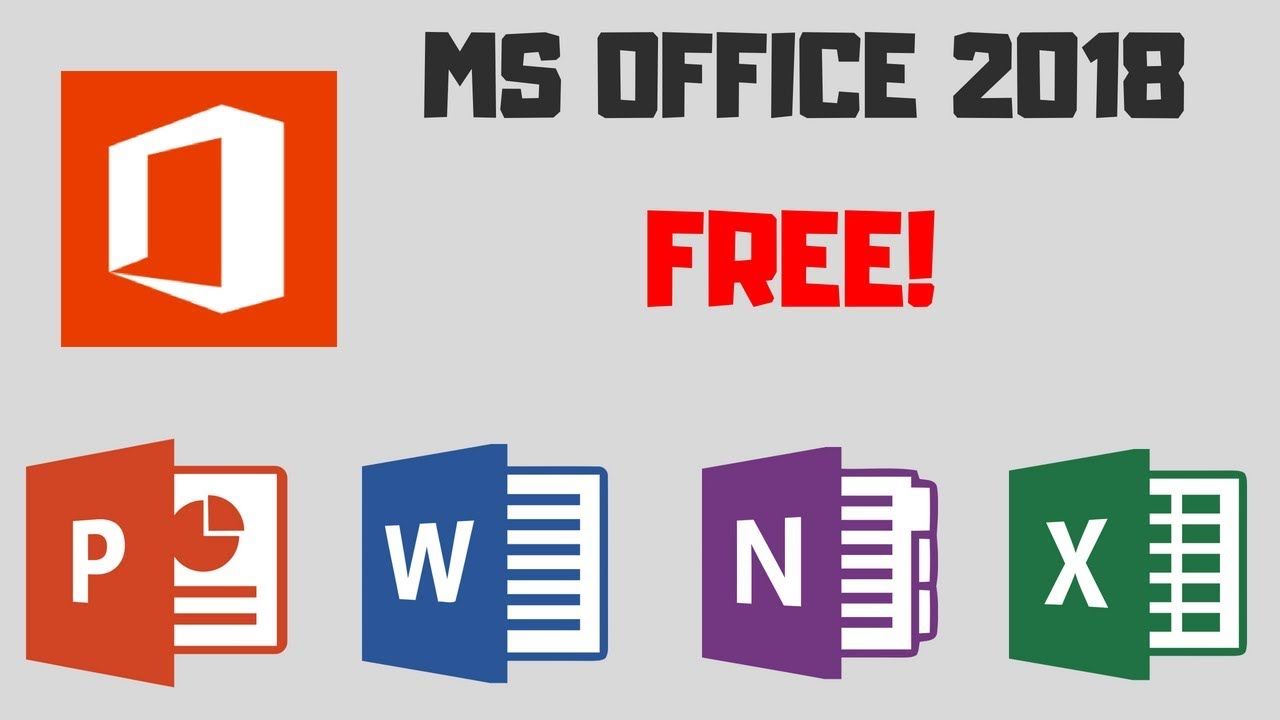 Microsoft Office 2018 Free Download